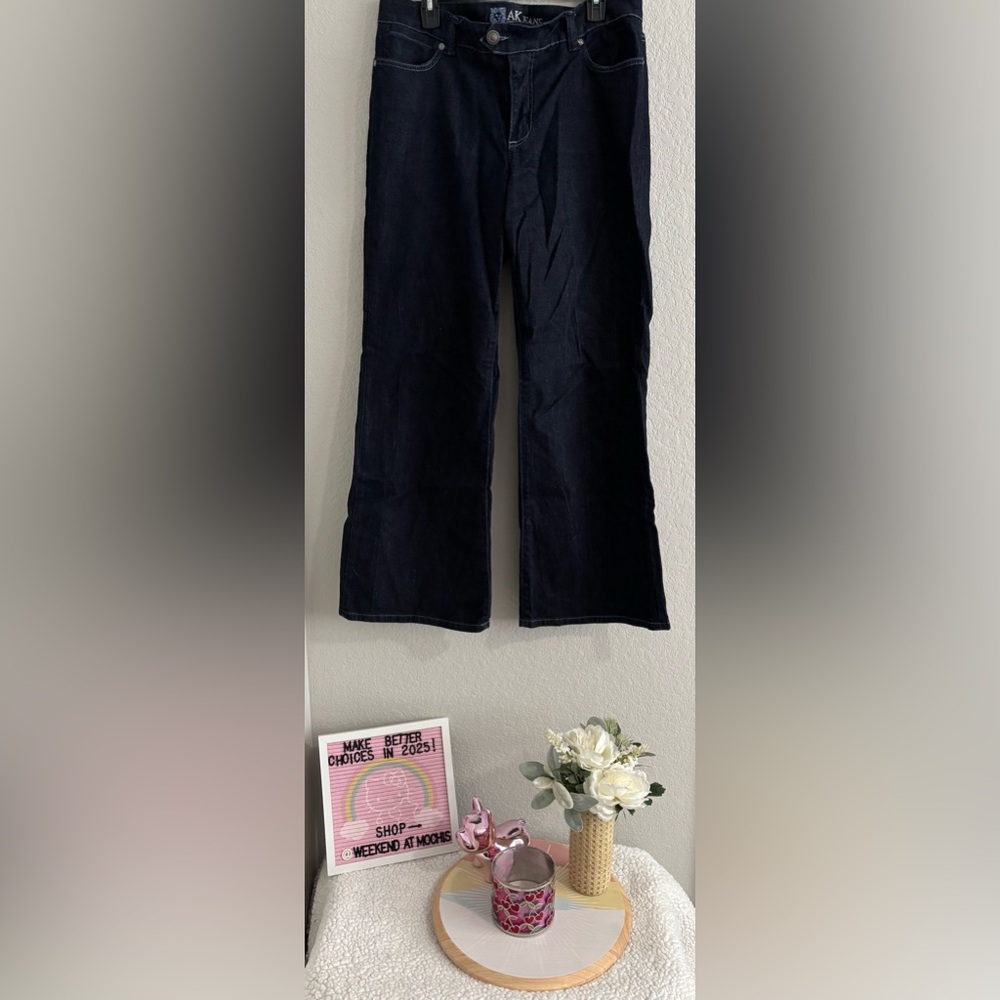 NWOT 🩵Anne Klein Wide Leg Dark Wash Jeans🩵